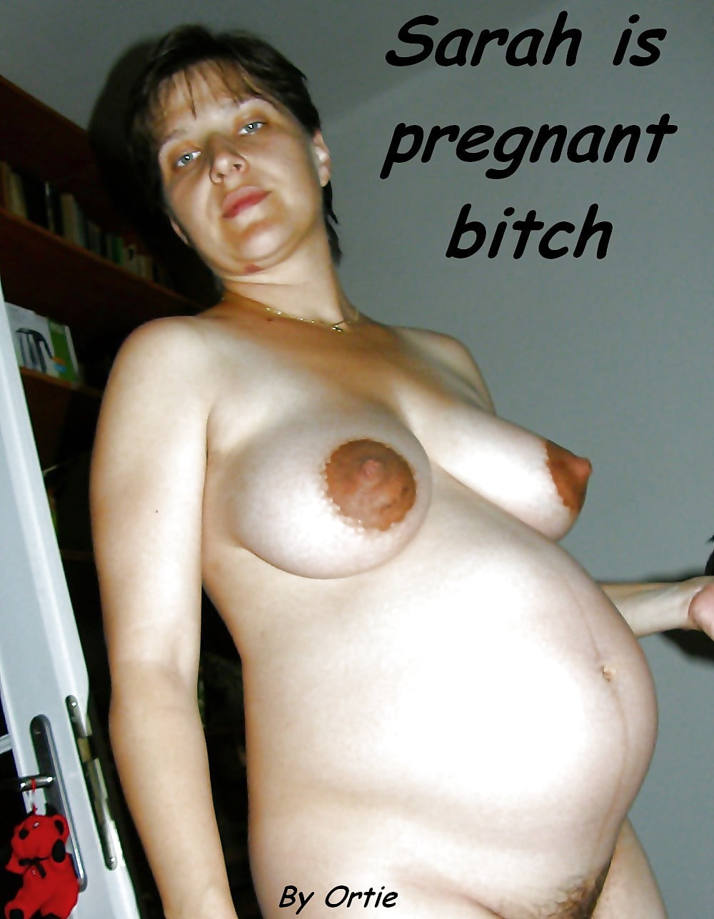 Porn Pics Sarah is pregnant bitch