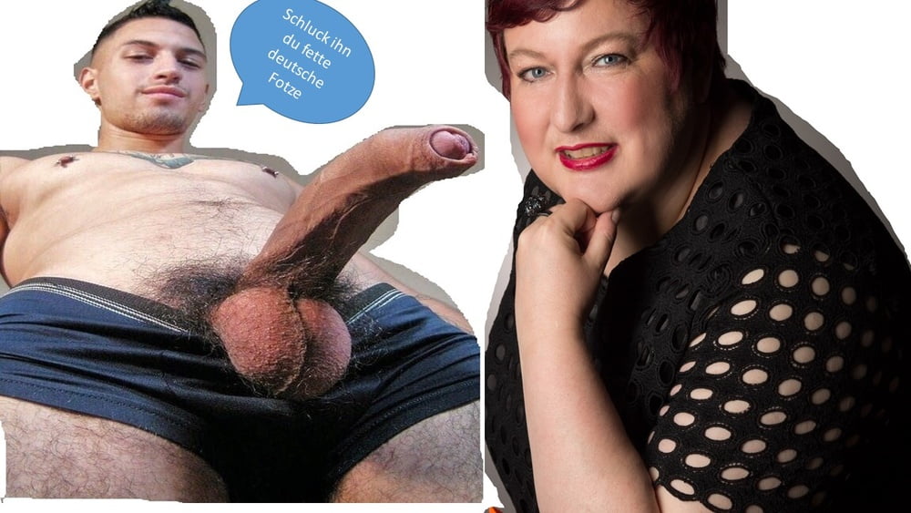 Caps and Photomontges of my fat wife - 42 Photos 