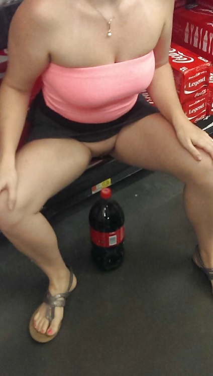 Porn Pics Girls Flashing at Walmart