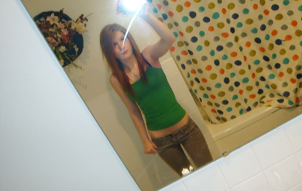 Porn Pics Petite redhead Joyce