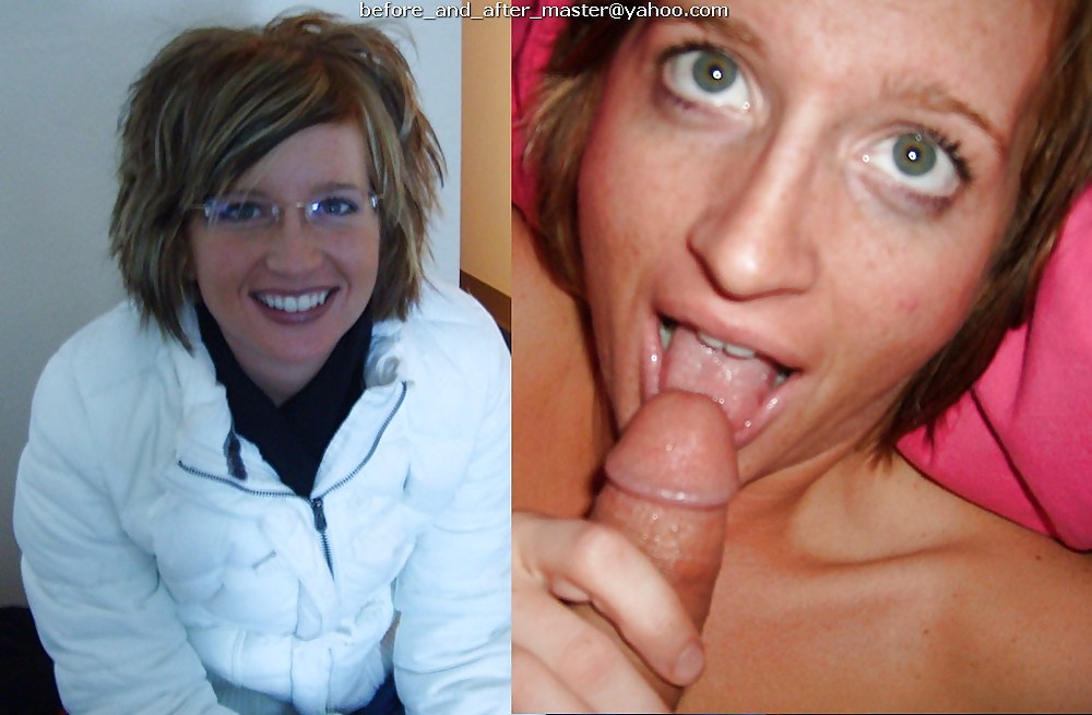 Porn Pics before and after pics - blowjobs