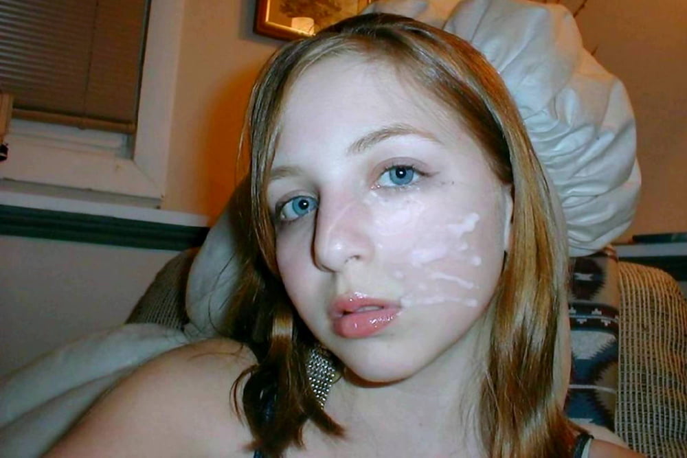 Young girl in nasty facial 9