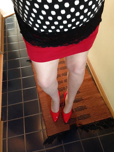 Porn Pics I LOVE RED!!!