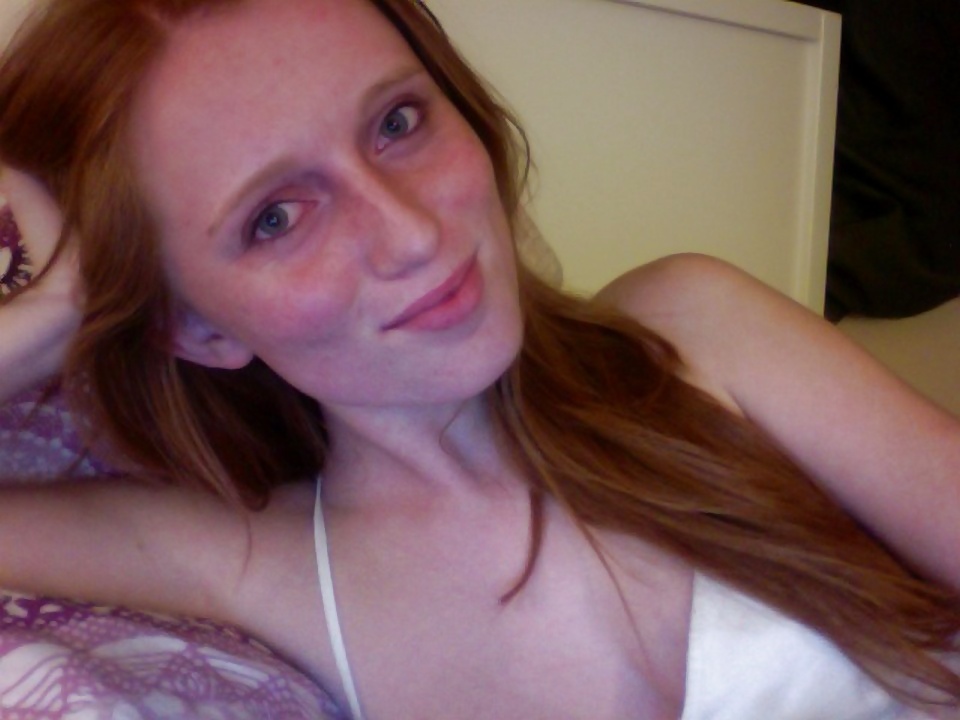 Porn Pics Hot Redhead Teen Self Shot Part4-4