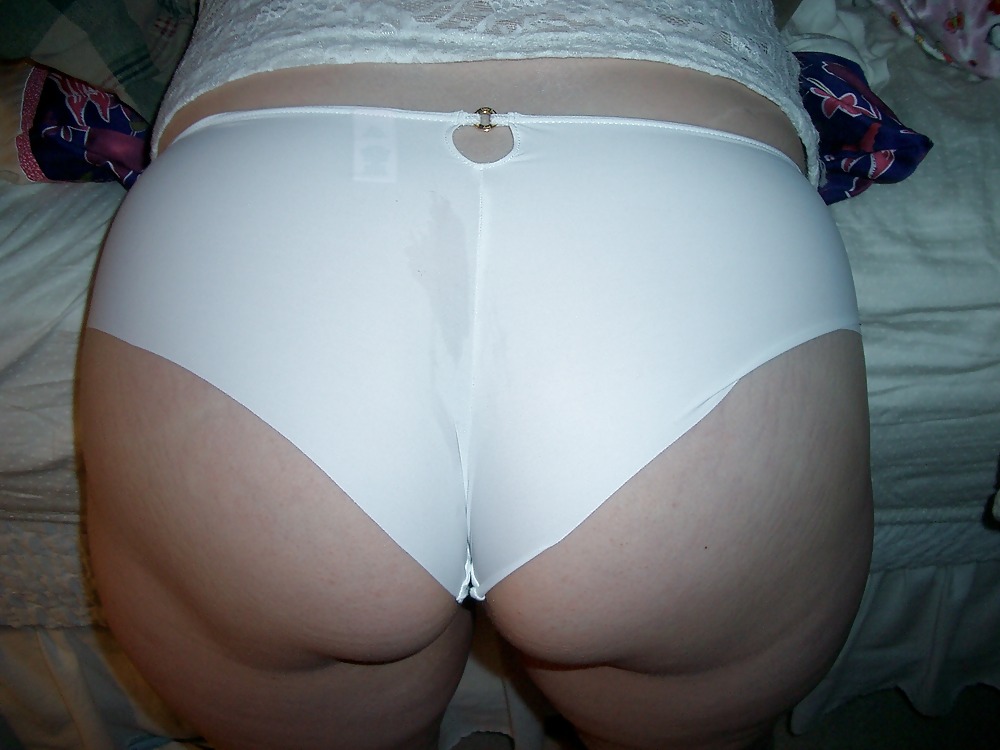 Porn Pics My wife's pantied ass