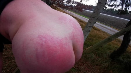 naked on bench in winter titslapping         