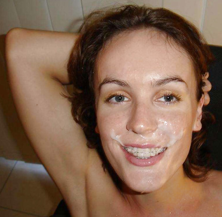 Porn Pics Amateur facial 1